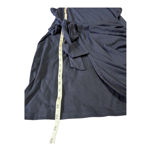 Wrap Tie Waste, Navy, Sleeveless Dress. Size XL. - Picture 8 of 8